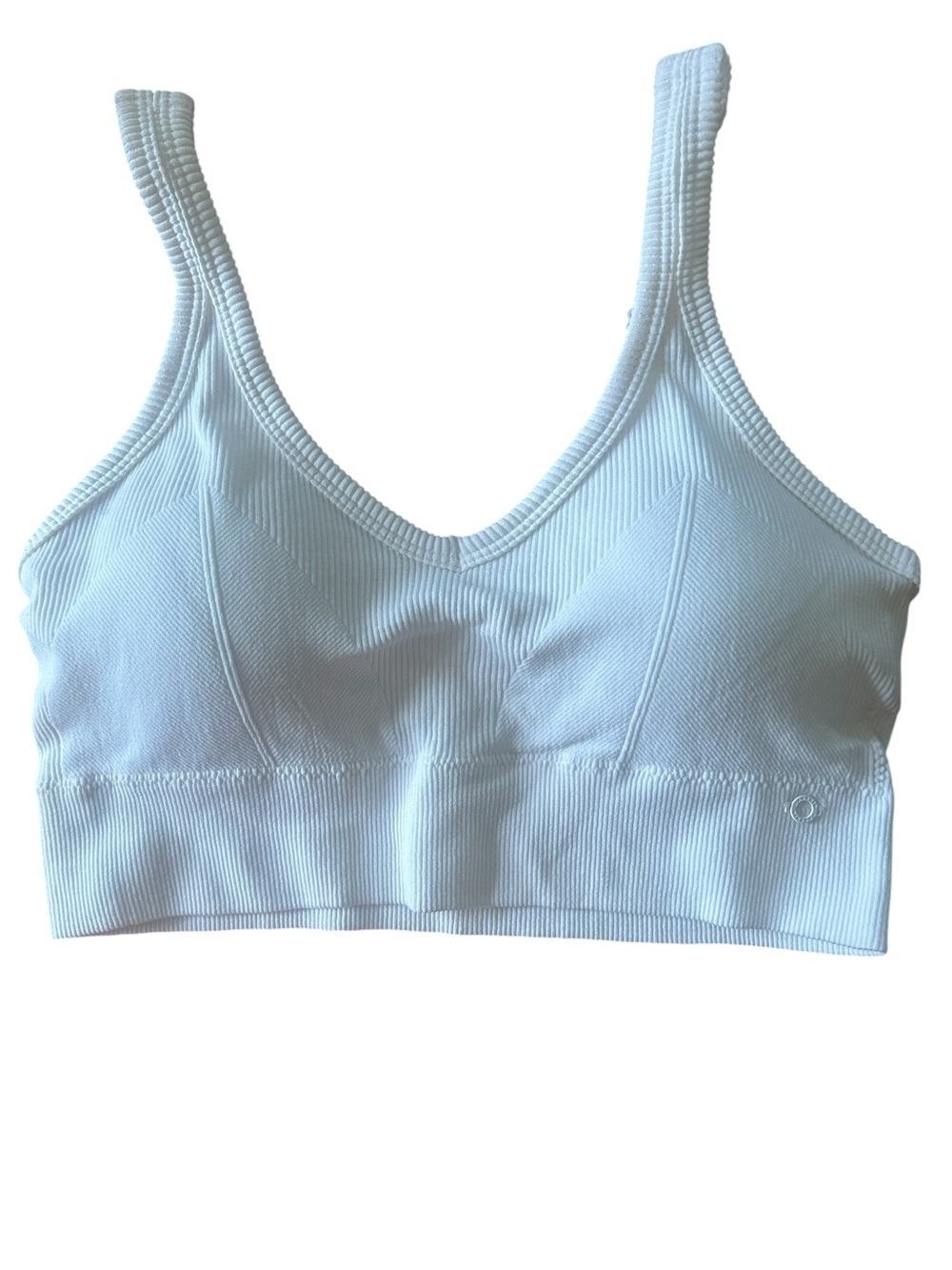 Danskin Cream Bralette Size 1X NWOT |Wireless Comfort Bra | Plus Size Loungewear - Picture 4 of 4